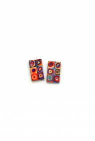 Kandinsky Circles Stud Earrings